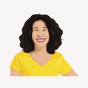 Asian woman, isolated character sticker | Free PSD - rawpixel
