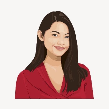 Asian woman, isolated character sticker | Free PSD - rawpixel