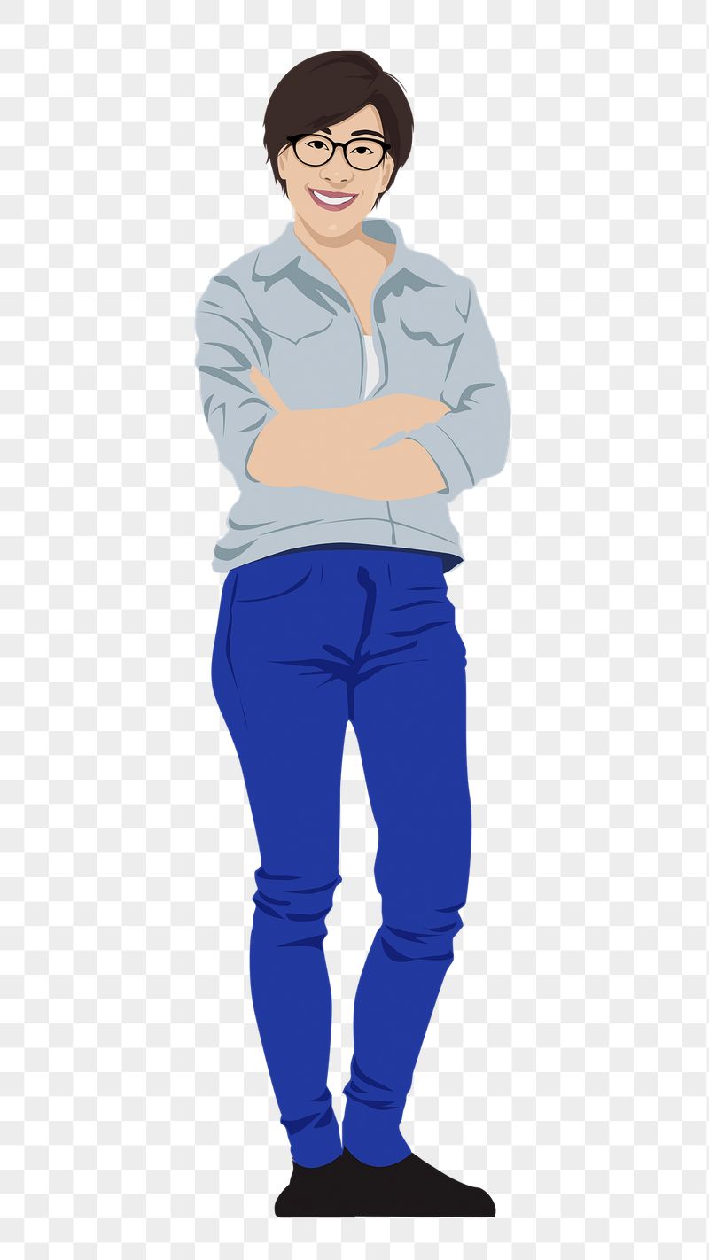 Asian woman sticker, full body | Free PNG - rawpixel