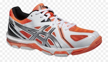 ASICS GEL-VOLLEY ELITE 3 MT W BIANCO ARGENTO CORALLO Sports shoes Volleyball - volleyball 