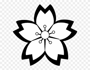 Aside From The Obvious Fact That It Is Visually Pleasing, - Sakura Flower Vector Black And White