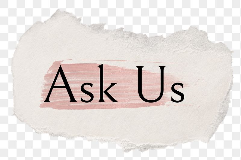 Ask us png ripped paper | Free PNG - rawpixel