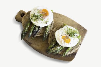 Asparagus sandwich collage element psd | Free PSD - rawpixel