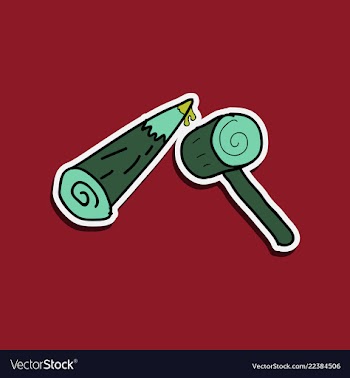 Aspen stake isolated wooden stick against vampires vector image
