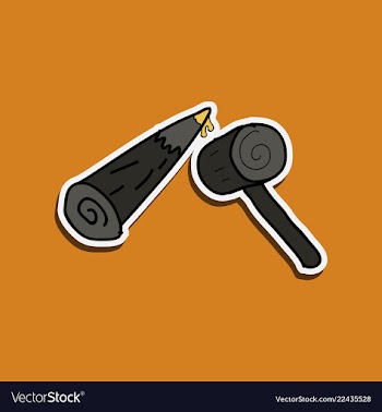 Aspen stake isolated wooden stick against vampires vector image