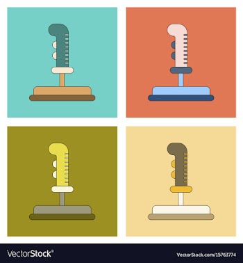 Assembly flat icon joystick vector image