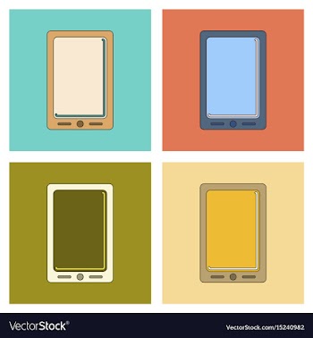 Assembly flat icon mobile phone vector image