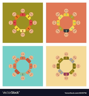 Assembly flat icons gay community vector image