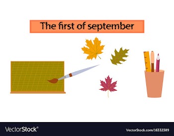 Assembly flat icons pencils pens ruler vector image