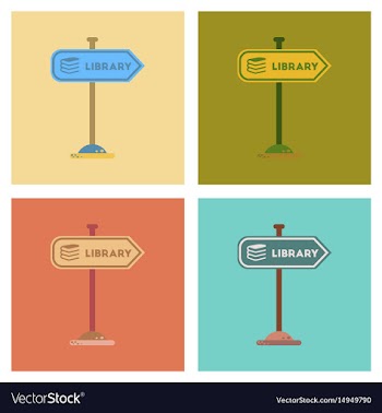 Assembly flat icons sign library vector image
