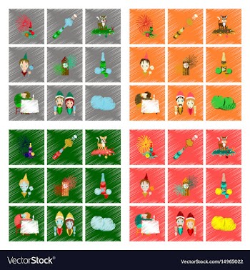 Assembly flat shading style icon christmas vector image