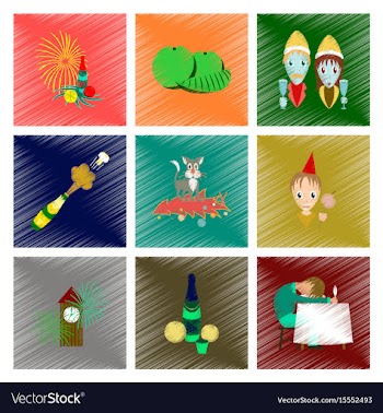 Assembly flat shading style icon christmas vector image