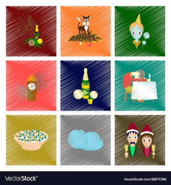 Assembly flat shading style icon christmas vector image