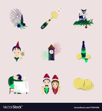 Assembly flat shading style icon christmas vector image