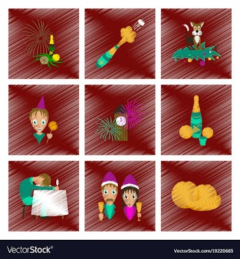 Assembly flat shading style icon christmas vector image