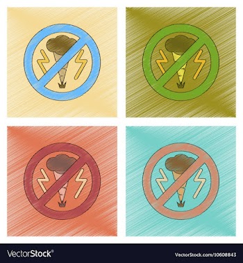 Assembly flat shading style icon disaster tornado vector image