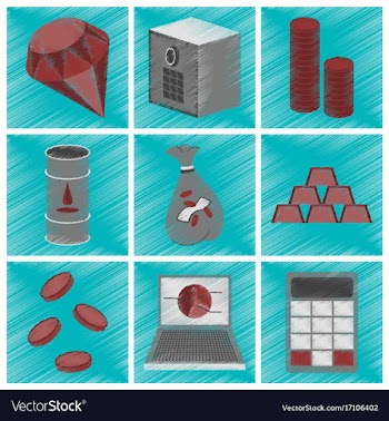 Assembly flat shading style icon economics vector image