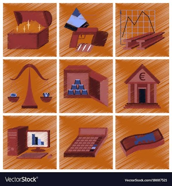 Assembly flat shading style icon economics vector image