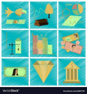 Assembly flat shading style icon economics vector image