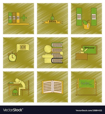 Assembly flat shading style icon education school vector image