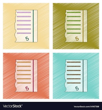 Assembly flat shading style icon exam score vector image