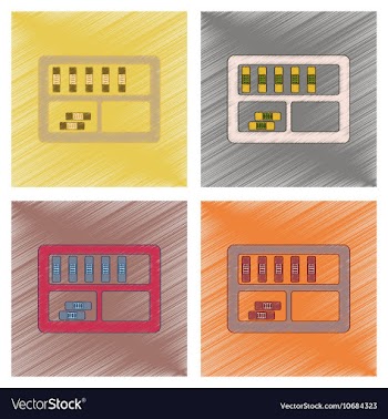 Assembly flat shading style icon folder shelf vector image