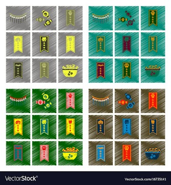 Assembly flat shading style icon halloween vector image