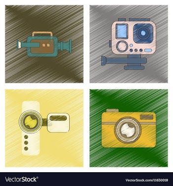 Assembly flat shading style icon multimedia vector image