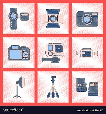 Assembly flat shading style icon multimedia vector image