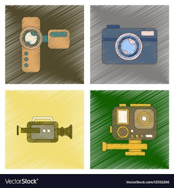 Assembly flat shading style icon multimedia vector image