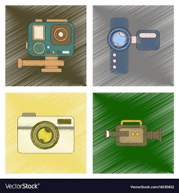 Assembly flat shading style icon multimedia vector image