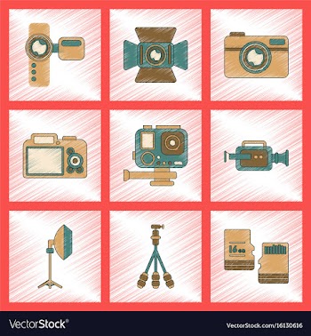 Assembly flat shading style icon multimedia vector image