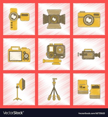Assembly flat shading style icon multimedia vector image