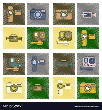 Assembly flat shading style icon multimedia vector image