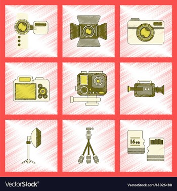 Assembly flat shading style icon multimedia vector image
