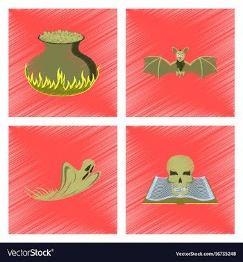 Assembly flat shading style icon potion cauldron vector image