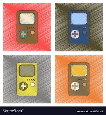 Assembly flat shading style icon technology game vector image