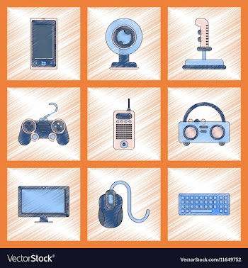 Assembly flat shading style icon technology vector image