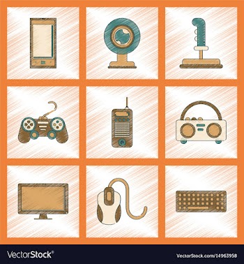 Assembly flat shading style icon technology vector image