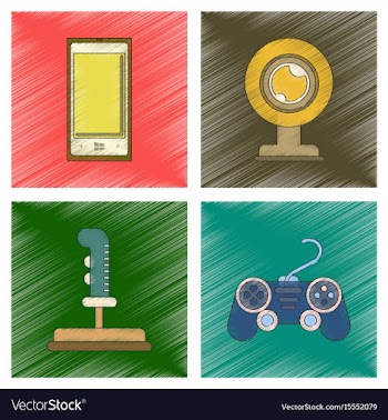 Assembly flat shading style icon technology vector image