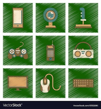 Assembly flat shading style icon technology vector image