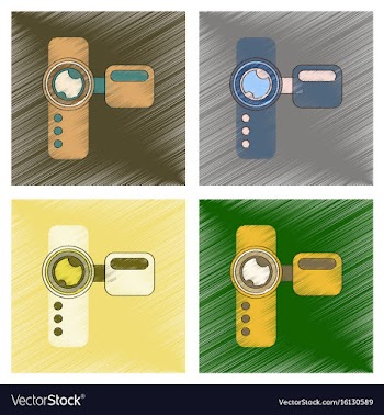 Assembly flat shading style icon technology vector image