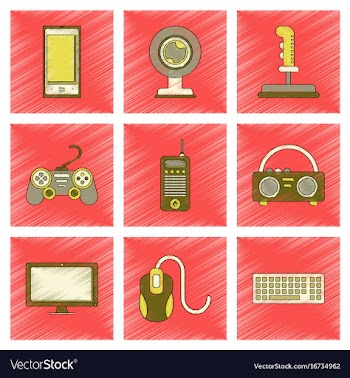 Assembly flat shading style icon technology vector image