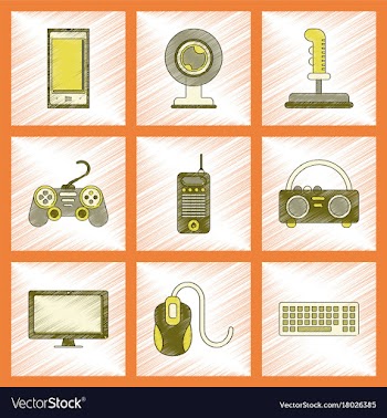 Assembly flat shading style icon technology vector image