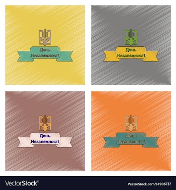 Assembly flat shading style icon ukraine vector image