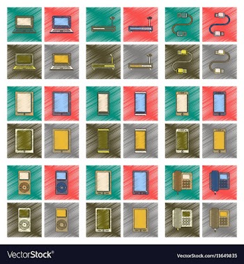 Assembly flat shading style icon Wi fi modem vector image