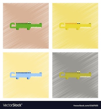 Assembly flat shading style icons cartoon vector image