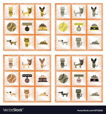 Assembly flat shading style icons pets and vector image
