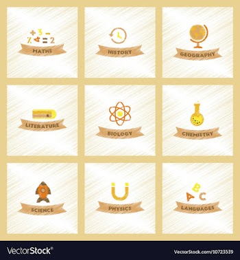 Assembly flat shading style icons rocket science vector image