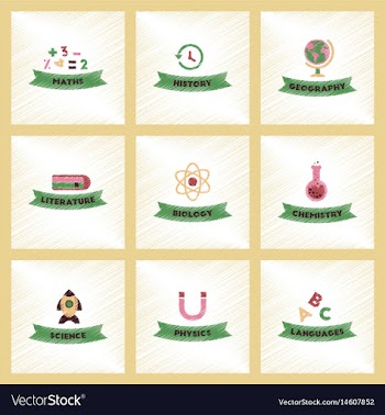 Assembly flat shading style icons rocket science vector image